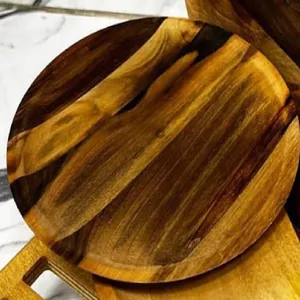 پیش دستی چوب گردو مدل یک عددی 