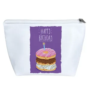 کیف لوازم آرایش دخترانه خندالو مدل تولدت مبارک Happy Birth Day کد 2788