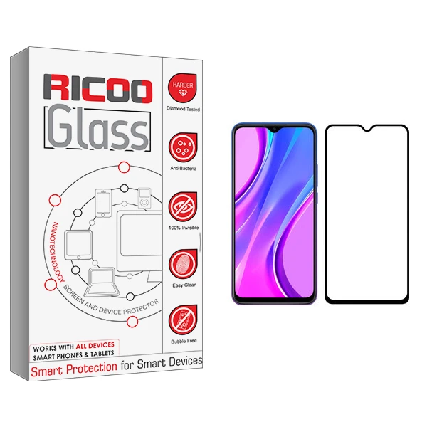 محافظ صفحه نمایش ریکوو مدل +HD مناسب برای گوشی موبایل شیائومی Redmi 9