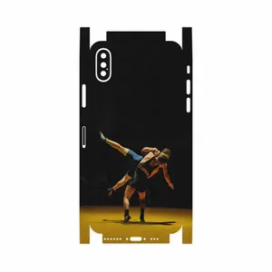 MAHOOT Wrestling-FullSkin Cover Sticker for Apple iPhone XS