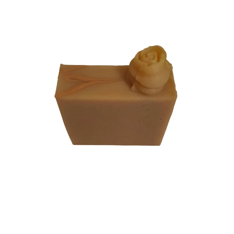 صابون دست ساز شیر عسل و جو دوسر کد ۴۵ وزن ۱۰۰ گرم