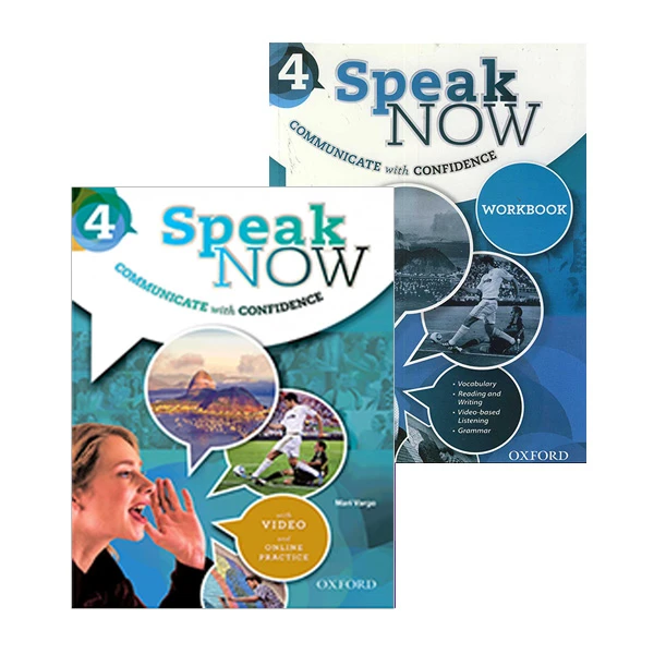 کتاب Speak Now 4 اثر David Bohlke و Jack C. Richards انتشارات آکسفورد 2 جلدی