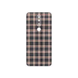 MAHOOT Fabric Texture 5 Cover Sticker for Nokia 5.1 Plus
