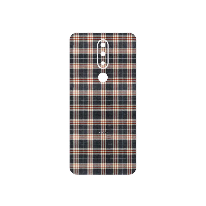 برچسب پوششی ماهوت مدل Fabric Texture 5 مناسب برای گوشی موبایل نوکیا 5.1 Plus