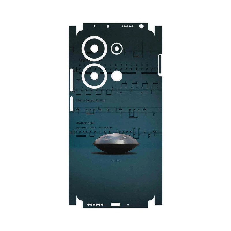 برچسب پوششی ماهوت مدل Hang_Instrument-FullSkin مناسب برای گوشی موبایل شیائومی Redmi Note 13 Pro 4G