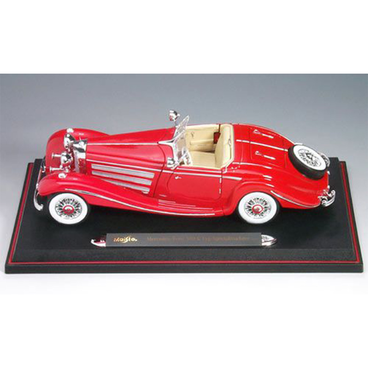 ماکت ماشین مایستو مدل بنز 500 طرح Mercedes Benz 500K Type Specialroadster 1936