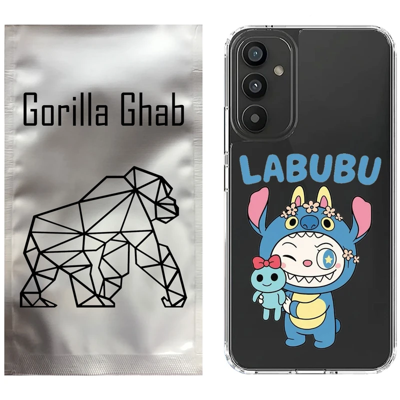کاور گوریلا قاب مدل CLG کد 112 طرح لبوبو Labubu مناسب برای گوشی موبایل سامسونگ Galaxy A13 5G