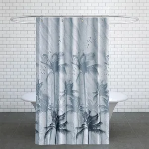  پرده حمام دلفین کد TOR-51040 سایز 200×180 سانتی متر 