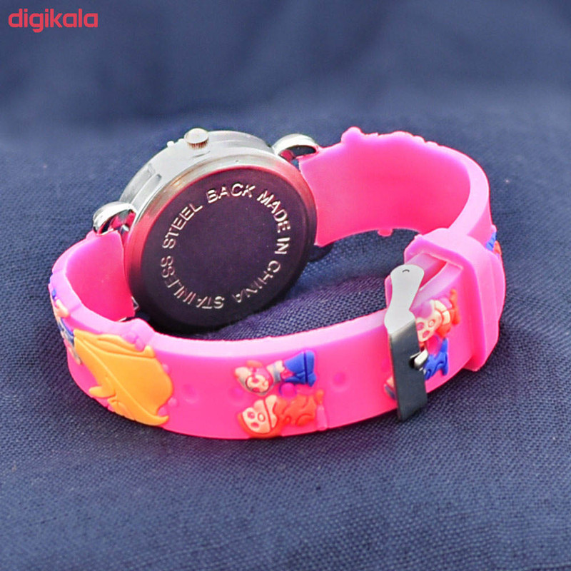 ساعت مچی عقربه ای دخترانه مدل D12 ساعت مچی عقربه ای دخترانه مدل D12