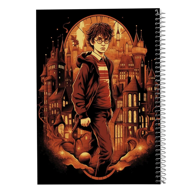 دفتر مشق 50 برگ مدوپد مدل هری پاتر harrypotter کد DF10204