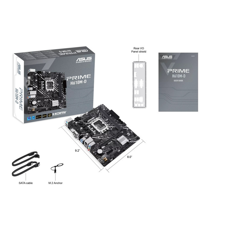 قیمت و خرید مادربرد ایسوس مدل PRIME H610M-D
