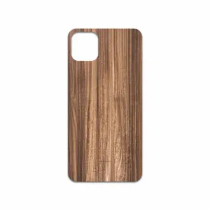 MAHOOT Light Walnut Wood Cover Sticker for Apple iPhone 11 Pro Max