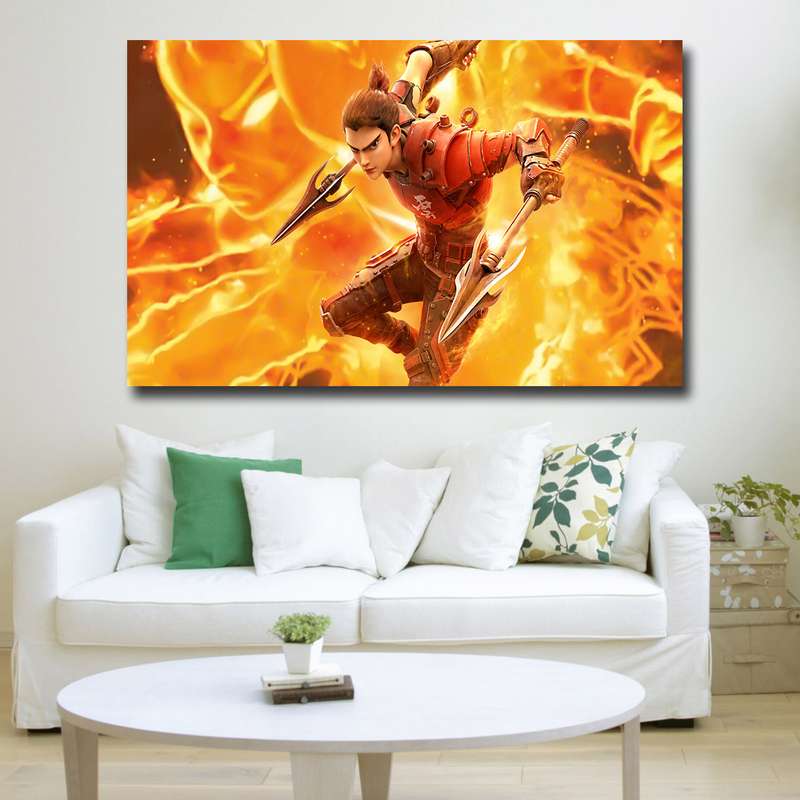 تابلو شاسی کودک مدل new gods nezha reborn کد 3