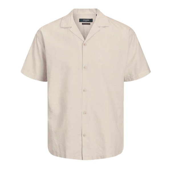 پیراهن آستین کوتاه مردانه جک اند جونز مدل هJPRBLUSUMMER-LINEN