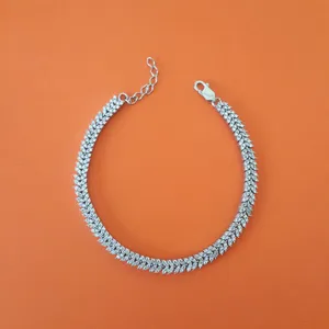 دستبند نقره زنانه مدل AMT_D025