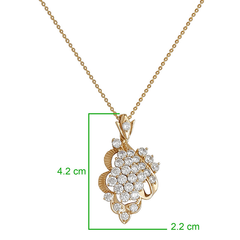 آویز گردنبند زنانه ژوپینگ کد XP443 آویز گردنبند زنانه ژوپینگ کد XP443