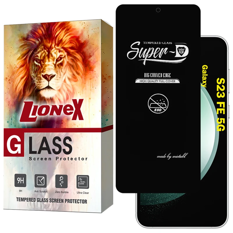 محافظ صفحه نمایش لایونکس مدل SUPERDNL مناسب برای گوشی موبایل سامسونگ Galaxy S23 FE 5G
