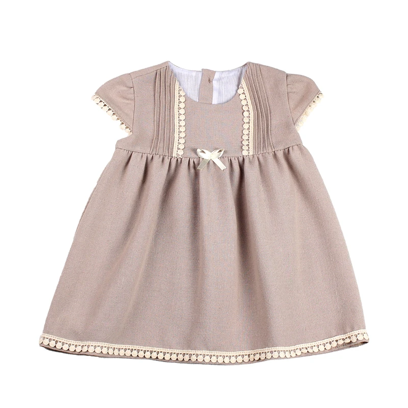 عکس شماره 4 : پیراهن آستین کوتاه دخترانه ژاکید مدل بانو