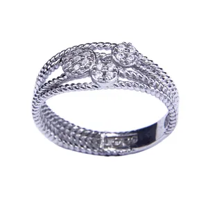 انگشتر نقره زنانه کد 119