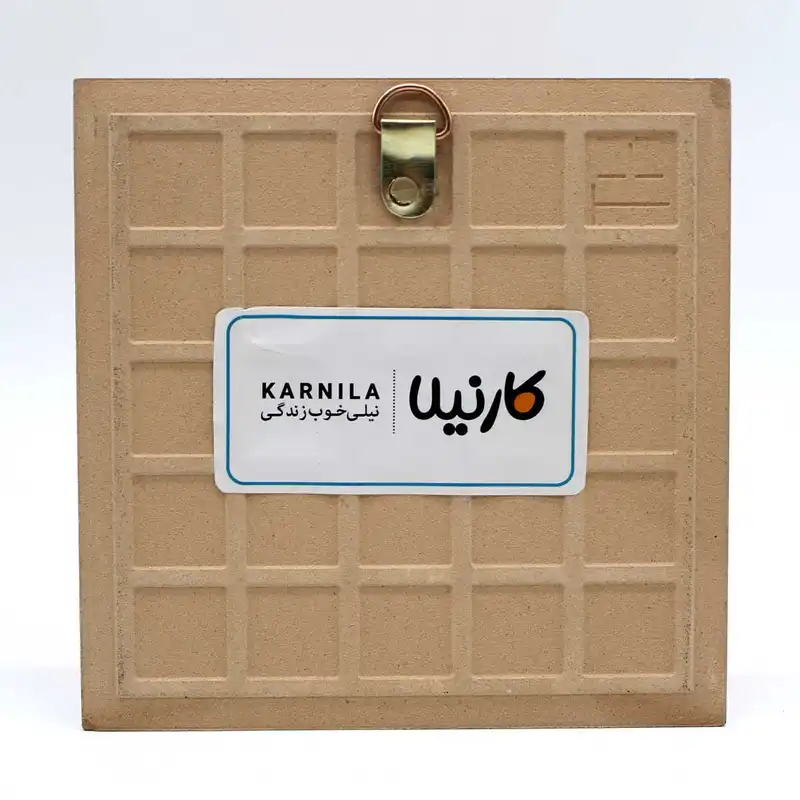 کاشی کارنیلا طرح نقاشی دختر کتابخوان کد wkk2071