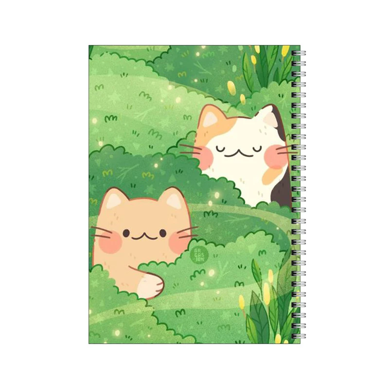 دفتر مشق 50 برگ بامبیلیپ طرح گربه ها در دشت کد 8110036