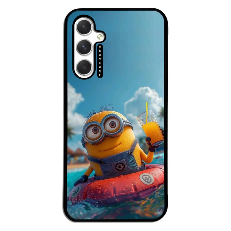 کاور آکام مدل AMC-WSGA54-MINIONS5 مناسب برای گوشی موبایل سامسونگ Galaxy A54