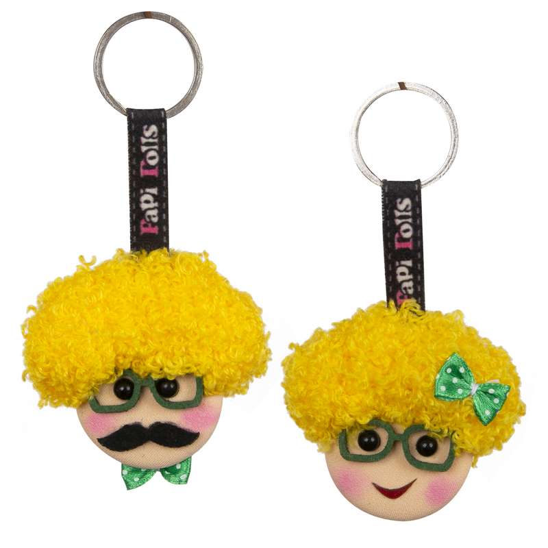 جاکلیدی پاپی دالز مدل لوئی فر مجموعه دو عددی