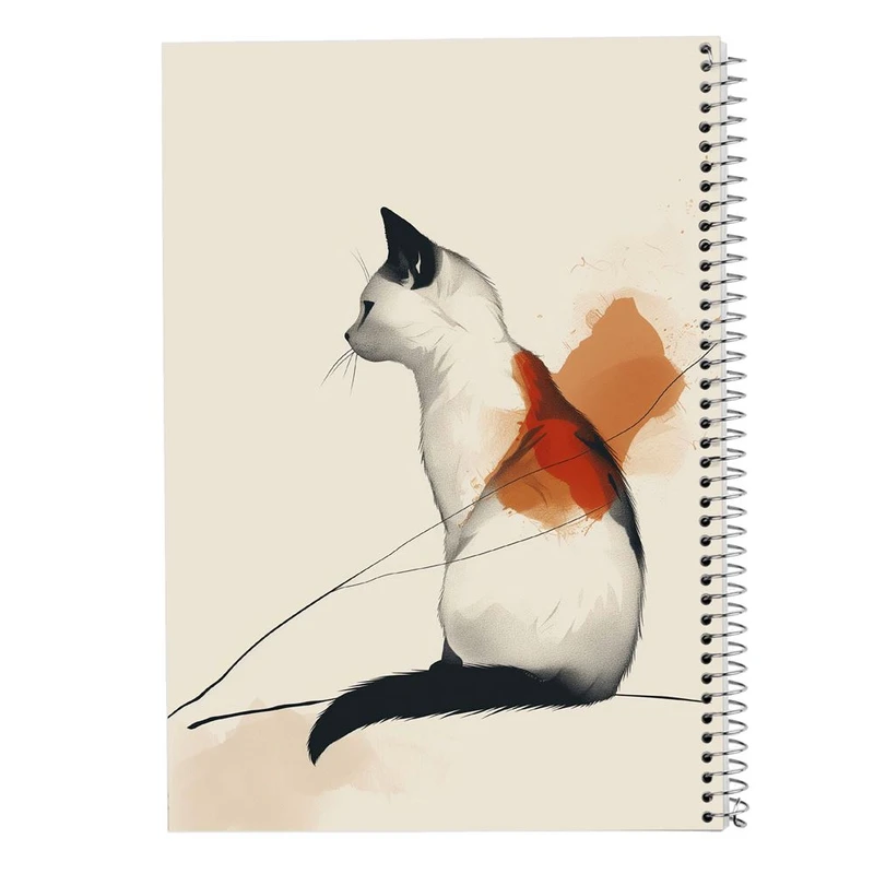 دفتر ژورنال نویسی 50 برگ مدوپد مدل نقطه ای طرح موجودات فانتزی کد DF17143