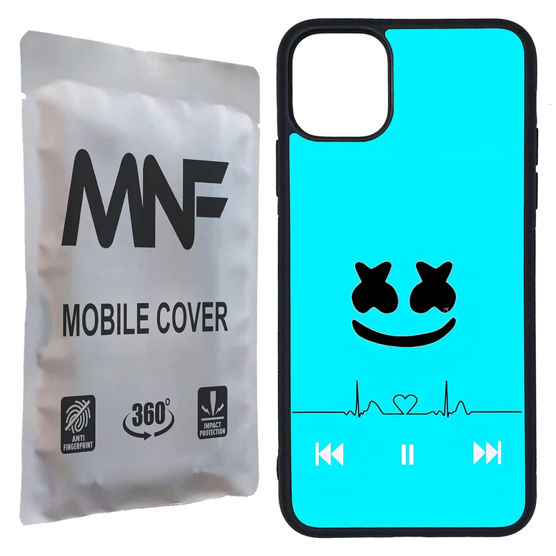 کاور ام ان اف طرح Marshmello کد P-088 مناسب برای گوشی موبایل اپل iPhone 11 Pro Max