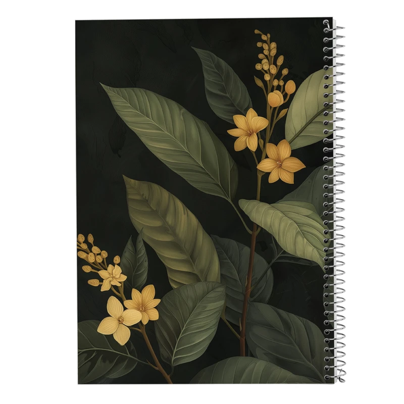 دفتر نت موسیقی 50 برگ مدوپد مدل گل کد DF13897