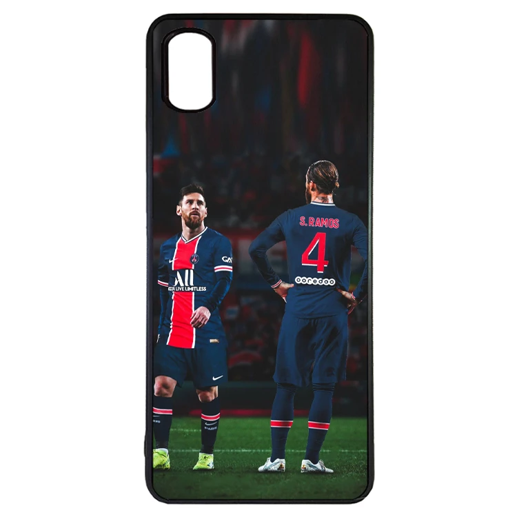 کاور گالری وبفر طرح مسی و راموس مناسب برای گوشی موبایل سامسونگ galaxy a01 core