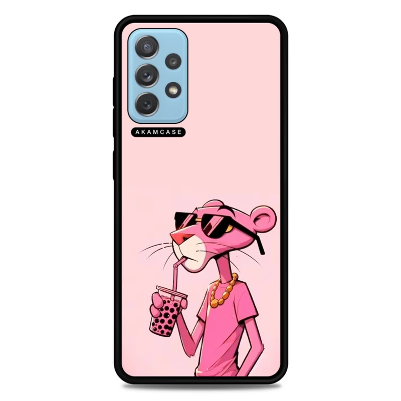 کاور آکام مدل AMC-WSGA72-PINK PANTHER2 مناسب برای گوشی موبایل سامسونگ Galaxy A72