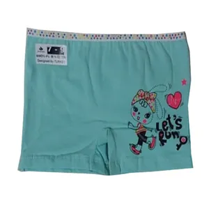 شورت دخترانه طرح قلب رنگ آبی