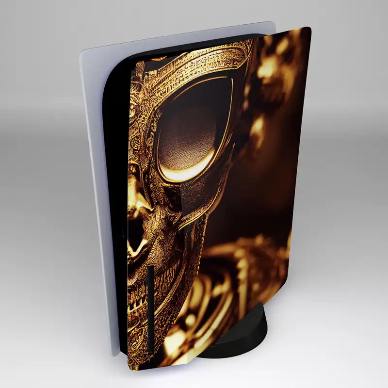 برچسب کنسول بازی PS5 مدل head براق مناسب دستگاه دیسک خور