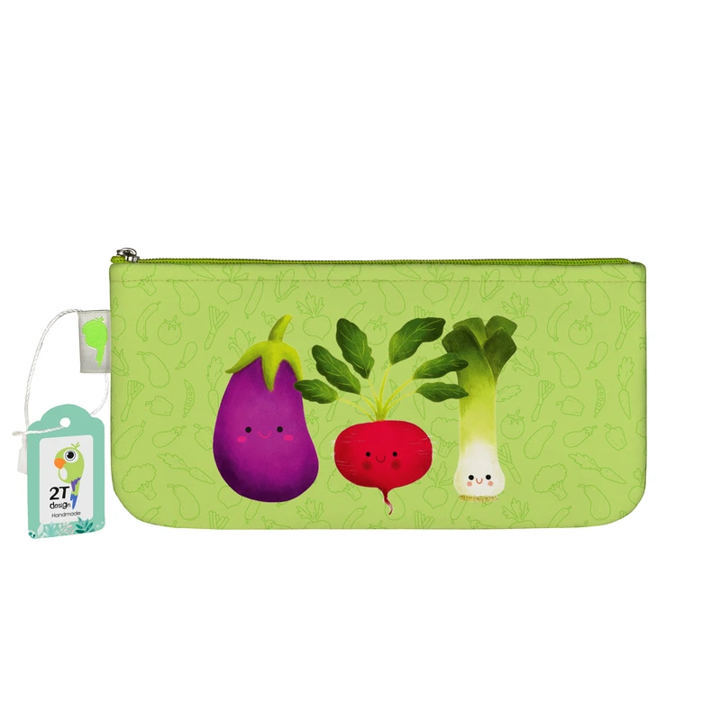 جامدادی طوطی دیزاین طرح بادمجان و ترب مدل MLK-35