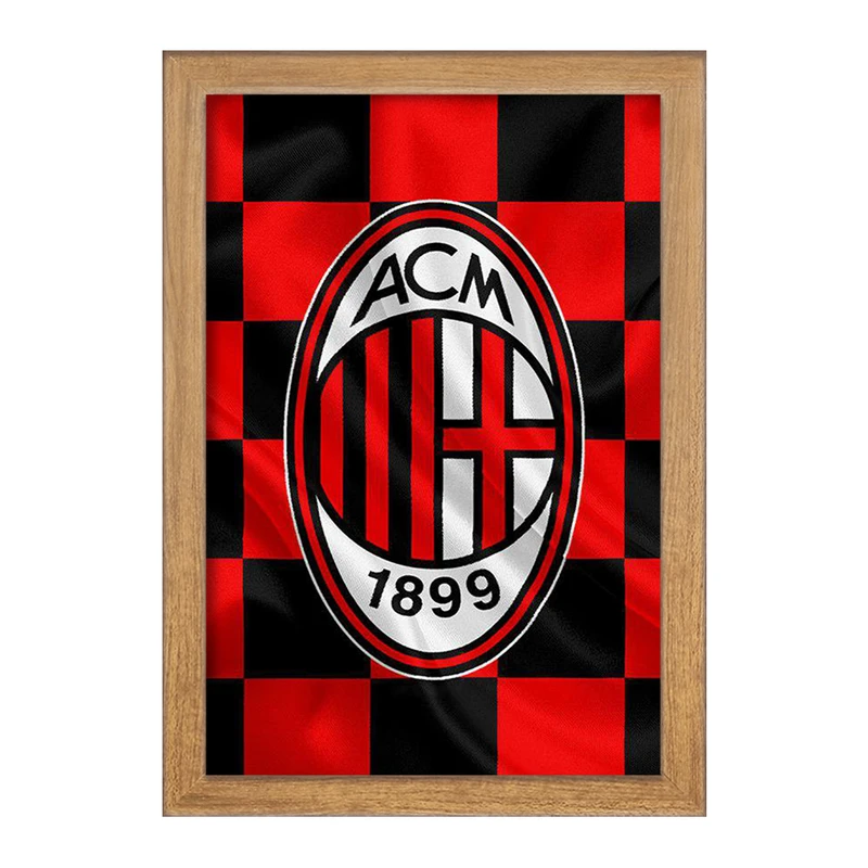 تابلو خندالو مدل باشگاه آث میلان A.C. Milan  کد 2029