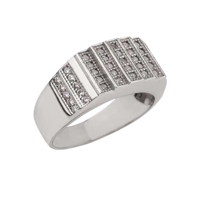 انگشتر نقره مردانه مدل 18942