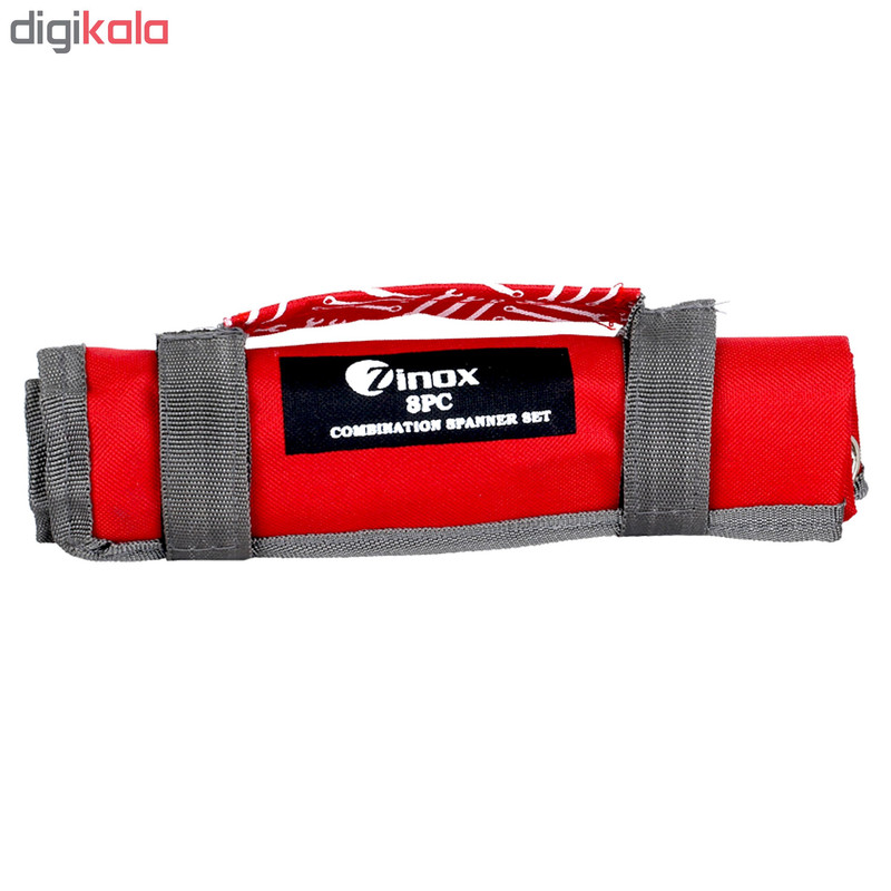 مجموعه 12 عددی آچار یک سر تخت یک سر رینگی زینوکس کد ZX12C