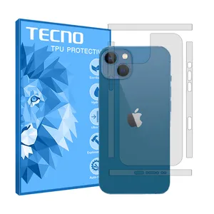 Tecno HyGEL model transparent phone back protector suitable for Apple iPhone 13 mobile phone