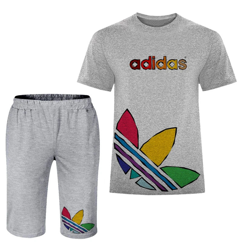 ست تی شرت و شلوارک مردانه مدل A19