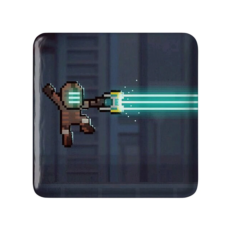 مگنت خندالو طرح بازی دد اسپیس (Dead Space) مدل مربعی کد 35038