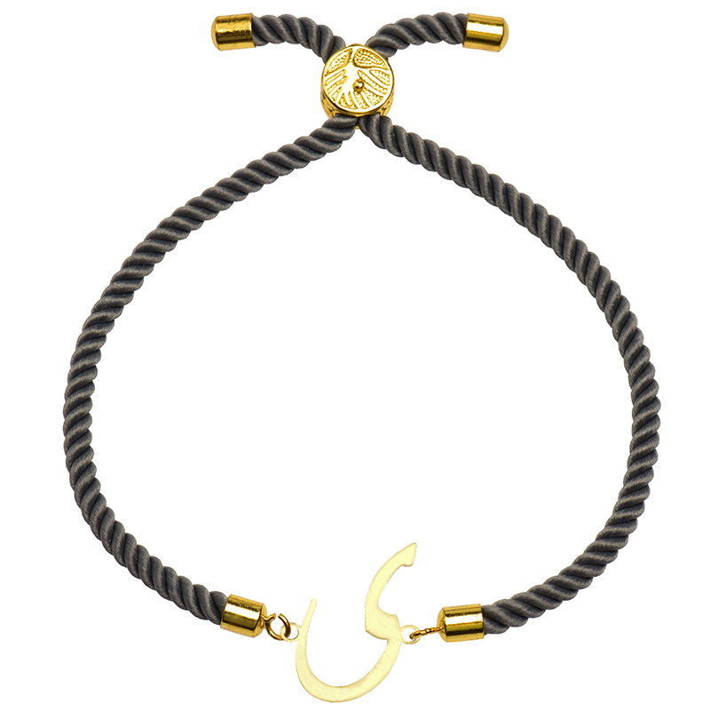 دستبند طلا 18 عیار زنانه کرابو طرح حرف ی مدل Kr2560