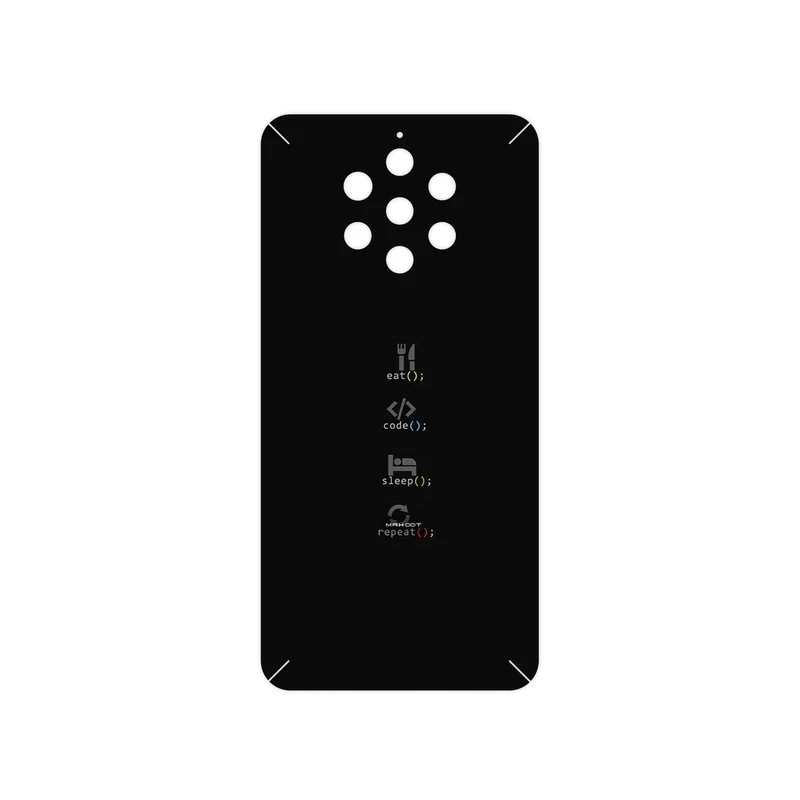 برچسب پوششی ماهوت مدل Programming 2 مناسب برای گوشی موبایل نوکیا 9 Pureview