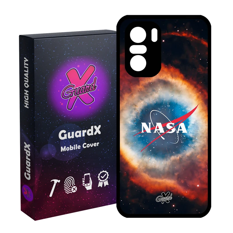 کاور گارد ایکس طرح Nasa مدل Glass10234 مناسب برای گوشی موبایل شیائومی Poco F3/MI 11X/MI 11X Pro/Redmi K40/K40 Pro