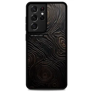 AKAM AMC-WSGS21U-WOOD-10 Cover For Samsung Galaxy S21 Ultra
