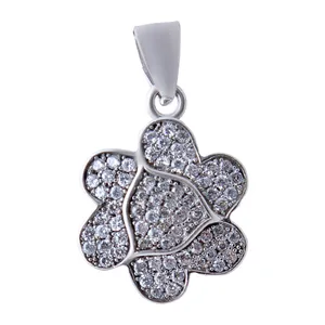   آویز گردنبند نقره زنانه بازرگانی میلادی کد PKR-106