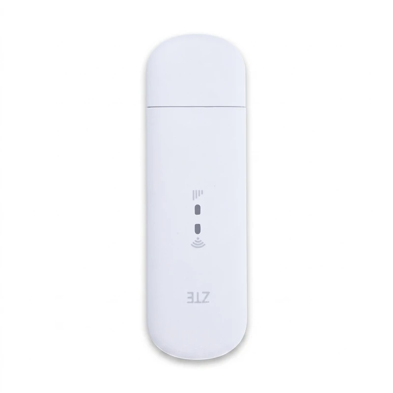 مودم usb سیم کارتی قابل حمل زد تی ای مدل mf79u با پشتیبانی شبکه 4g lte، قابلیت اتصال دو آنتن خارجی، چیپست cortex-r7 و ورودی کارت حافظه microsd