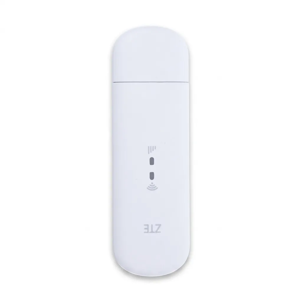 مودم USB سیم کارتی قابل حمل زد تی ای مدل MF79U با پشتیبانی شبکه 4G LTE، قابلیت اتصال دو آنتن خارجی، چیپست Cortex-R7 و ورودی کارت حافظه microSD
