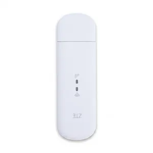 مودم USB سیم کارتی قابل حمل زد تی ای مدل MF79U با پشتیبانی شبکه 4G LTE، قابلیت اتصال دو آنتن خارجی، چیپست Cortex-R7 و ورودی کارت حافظه microSD