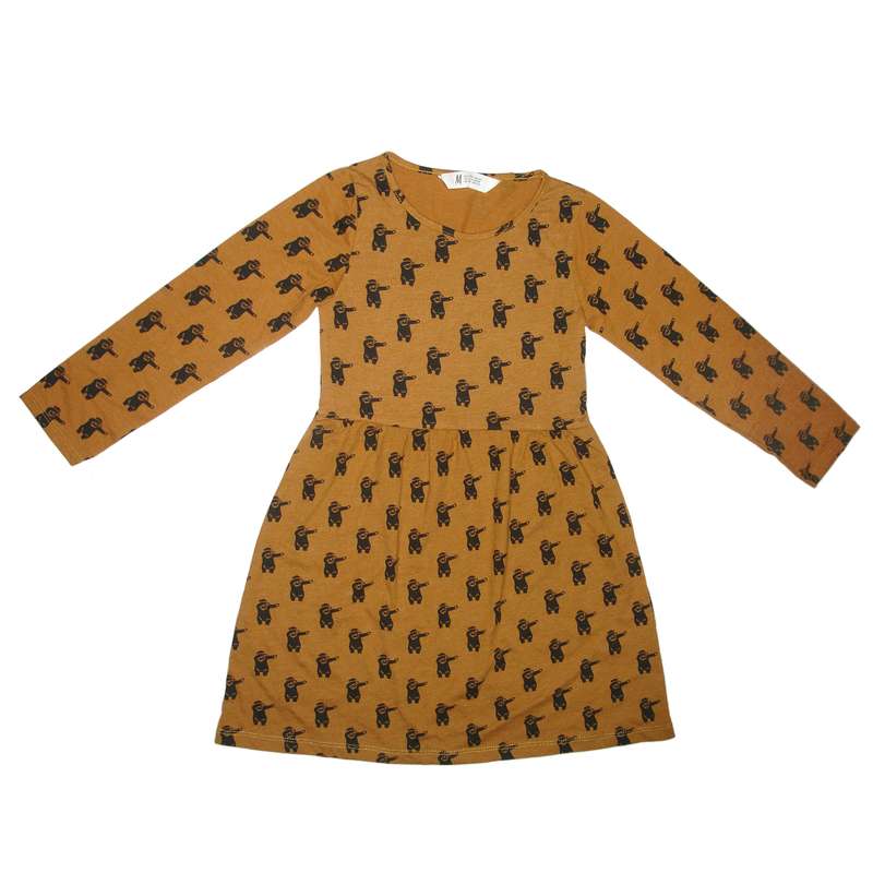 پیراهن دخترانه مدل خرس کد 85